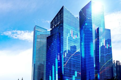 Blue building 