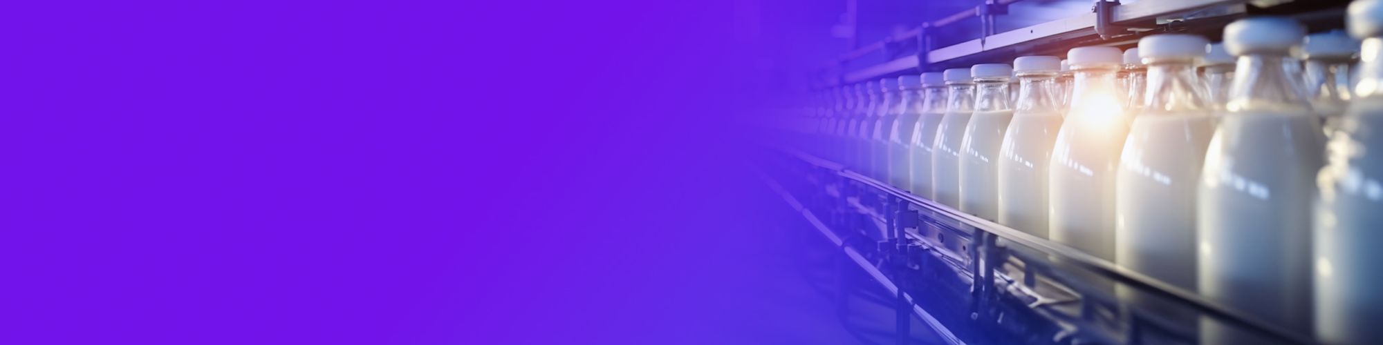 Dairy farm manufacturing production line